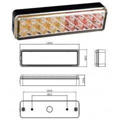 ΦΑΝΑΡΙ STOP ΤΡΕΙΛΟΡ 12/24V