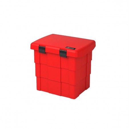 PLASTIC TOOLBOX 655X520X570 PIT BOX RED