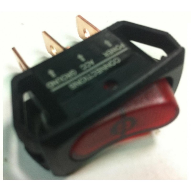 ΔΙΑΚΟΠΤΑΚΙ ΠΛΗΚΤΡΟ 12V ΚΟΚΚΙΝΟ