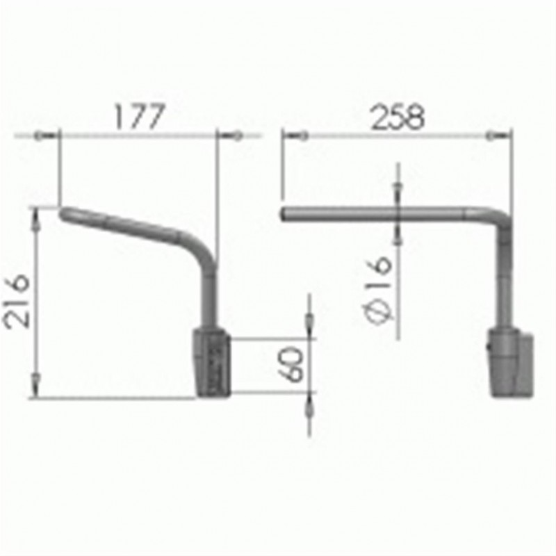 MIRROR ARM UNIVERSAL