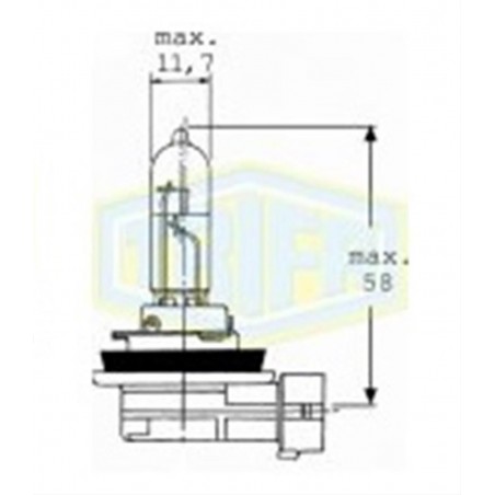 ΛΑΜΠΑ ΙΩΔΙΟΥ Η9 12V-65W
