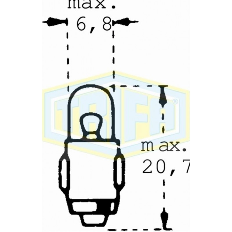 ΛΑΜΠΑ ΨΗΡΑ 12V 2W