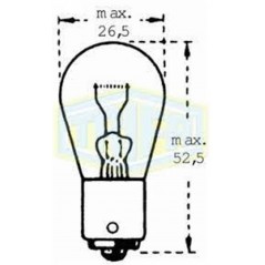 ΛΑΜΠΑ ΚΑΡΥΔΑΚΙ 24V-21W HEAVY DUTY