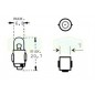 INDICATOR & PARKING 24V 3W BA 7s