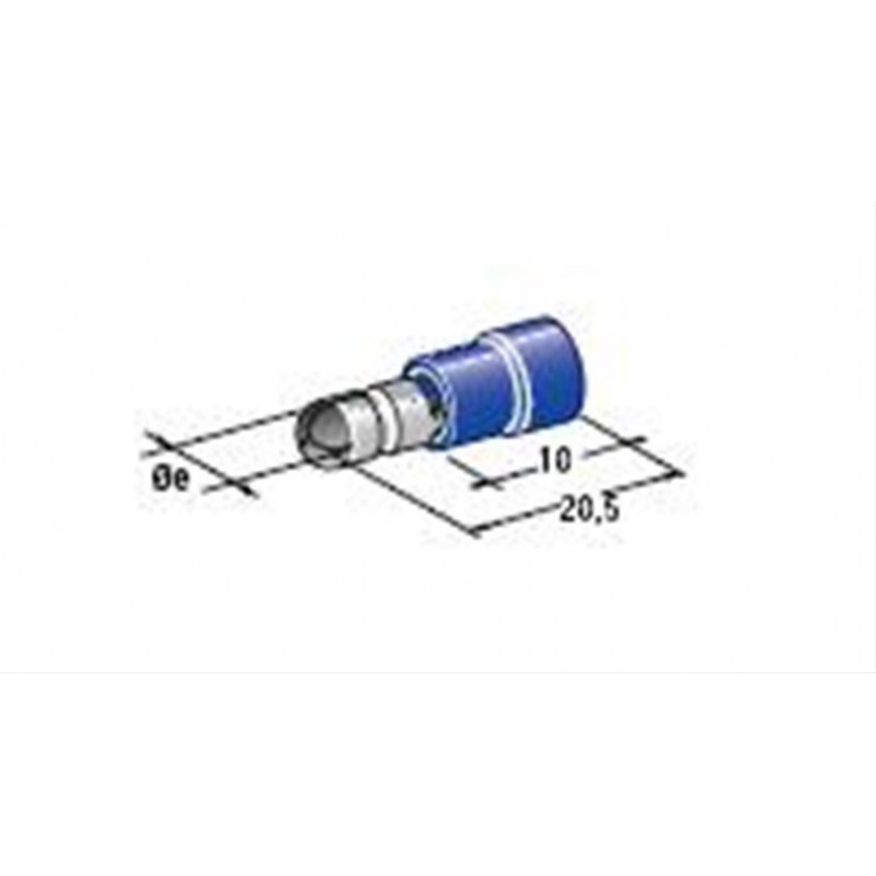 ΦΙΣΑΚΙ ΣΤΡΟΓΓΥΛΟ ΑΡΣΕΝΙΚΟ ΜΠΛΕ