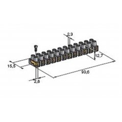 ΚΛΕΜΑ 12 ΘΕΣΕΩΝ  2.5ΜΜ