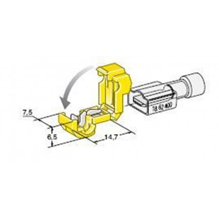 ΚΛΕΦΤΗΣ ΚΑΛΩΔΙΩΝ ΚΙΤΡΙΝΟΣ ΜΙΚΡΟΣ 2.5-6