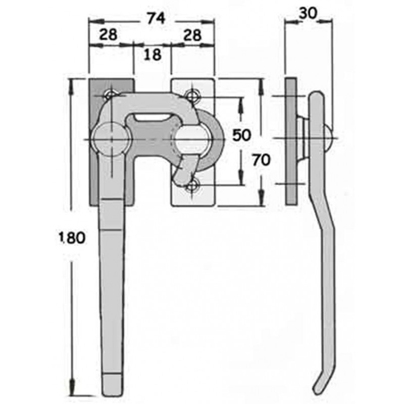 ΚΛΕΙΣΤΡΟ ΓΙΑ ΠΑΡΑΠΕΤΑ ΑΓΓΙΣΤ ΕΞΩΤ.ΑΡΙΣΤ