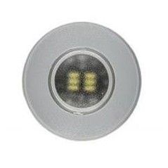 Led Spot small round with grey base 24V