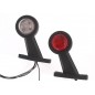 MARKER LAMP WITH 3 LEDS RED - WHITE