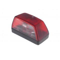 NUMBER PLATE LAMP RED