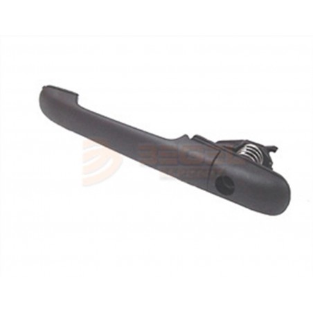 Handle, sliding door rear L/R (external, with lock hole, black) fits: MERCEDES SPRINTER 901, 902, 903, 904, 905
