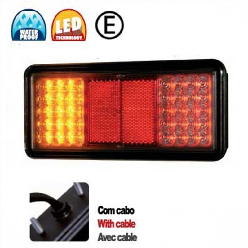 ΦΑΝΑΡΙ STOP ΤΡΕΙΛΟΡ LED ΜΕ ΚΑΛΩΔΙΟ