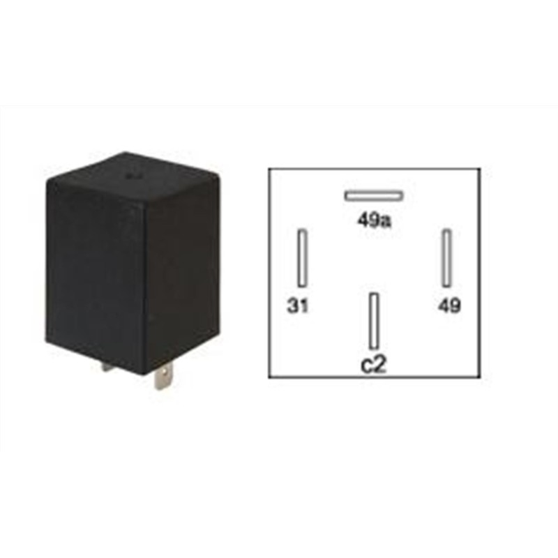 ΡΕΛΕ ΦΛΑΣΕΡ 2+1(6)X21W/5W  Μ/Β 609-814