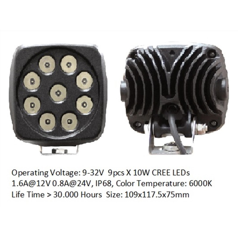 ΦΑΝΑΡΙ ΕΡΓΑΣΙΑΣ LED  27W 2430LM 10-30V