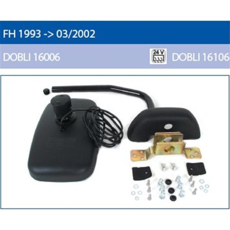 ΚΑΘΡΕΠΤΗΣ ΤΥΦΛΟΥ ΣΗΜ VOLVO FL FM FH