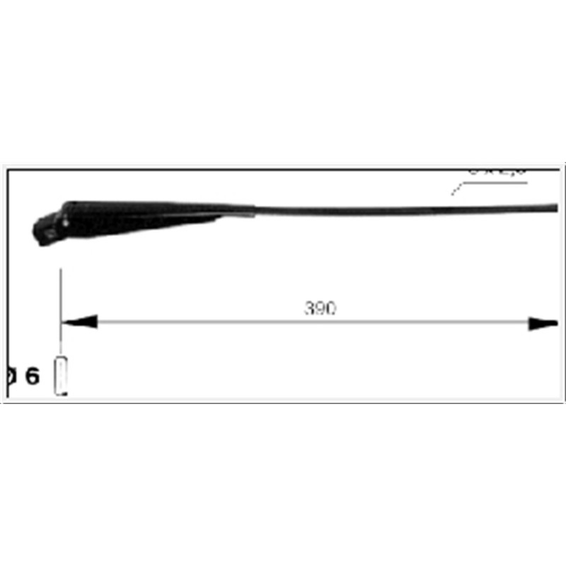 ΜΠΡΑΤΣΟ ΥΑΛΟΚ 390ΜΜ