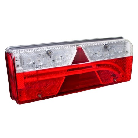 REAR LED LAMP EUROPOINT III WITH AMP & 4 SML PLUGS LEFT