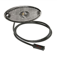 ΦΑΝΑΡΙ ΟΓΚΟΥ FLATPOINT ΙΙ LED ΛΕΥΚ 0.5Μ