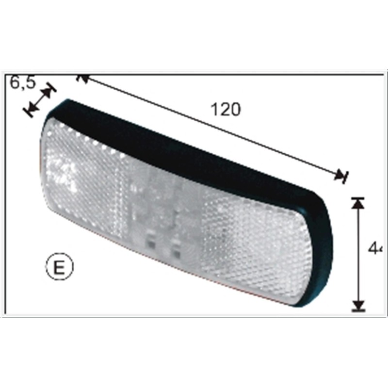 ΦΑΝΑΡΙ ΟΓΚΟΥ ΛΕΥΚΟ LED