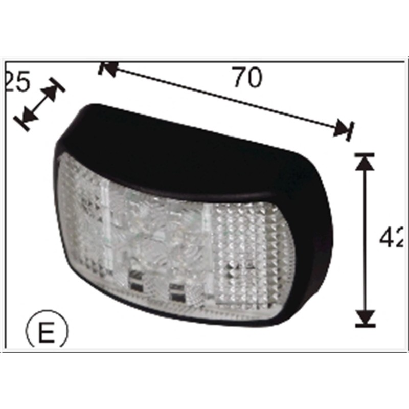 ΦΑΝΑΡΙ ΟΓΚΟΥ ΛΕΥΚΟ LED