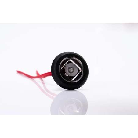 CLEARANCE LED LAMP RED ROUND 12-36V
