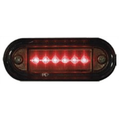 ΦΑΝΑΡΙ ΟΓΚΟΥ 6 LED ΚΟΚΚΙΝΟ