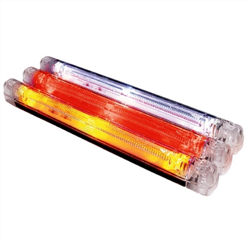 ΦΑΝΑΡΙ ΟΓΚΟΥ LED ΚΙΤΡΙΝΟ 24X2X2CM 12/24