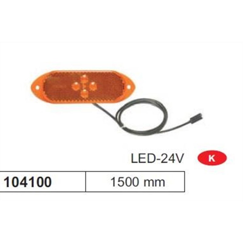 ΦΑΝΑΡΙ ΟΓΚΟΥ ΟΒΑΛ ΚΙΤΡ LED VIGNAL 1.5m