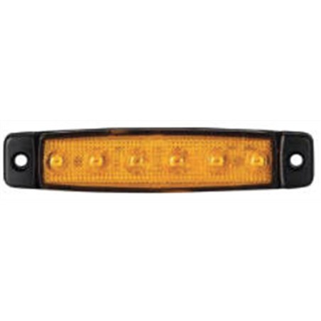 ΦΑΝΑΡΙ ΟΓΚΟΥ ΚΙΤΡΙΝΟ 6 LED 24V