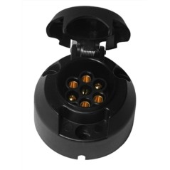 PLASTIC SOCKET 12V 7P