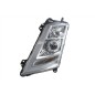 Headlamp L (D1S/H1/LED/PY21W, manual, insert colour: chromium-plated, indicator colour: transparent) fits: VOLVO FH II 01.12-