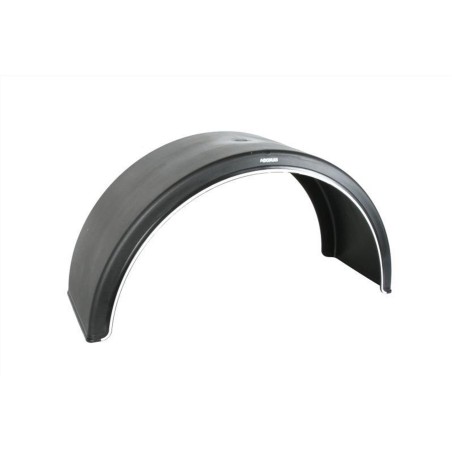 Plastic fender liner 430 x 1900 x 1300 (with a white belt)