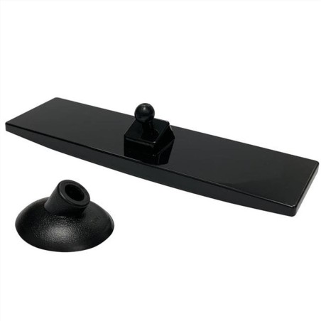 INTERIOR MIRROR WITH SUCTION CUP