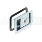PADDLE LOCK STAINLESS STEEL 120X90MM WITH KEY