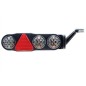 REAR STOP LED LAMP WITH TRIANGLE AND SIDE MARKER