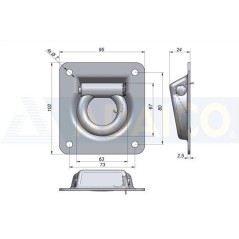 ΔΕΣΤΡΑ ΔΑΠΕΔΟΥ ΧΩΝΕΥΤΗ ΜΟΝΗ 102Χ95