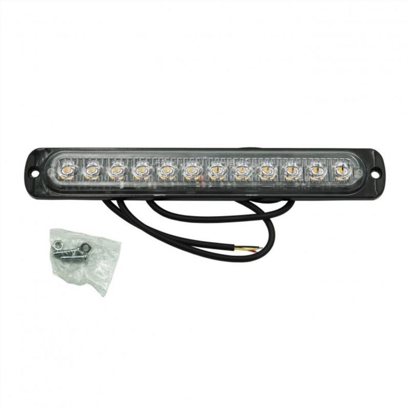ΦΑΝΑΡΙ LED STROBE 12-24V 190X25mm 12PCS