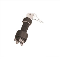 IGNITION SWITCH 5PINS LONG  12V-10A