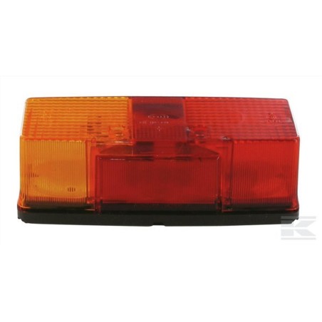 Rear lamp L P21W/R10W, 12/24V, with indicator, with stop light, parking light, reflector fits FENDT 100, 200, 300, 600 01.72-