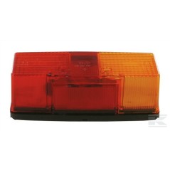 Rear lamp R P21W/R10W, 12V, with indicator, with stop light, parking light, reflector fits FENDT 100, 200, 300, 600 01.72-