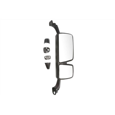 Side mirror R, with heating, electric, width 437mm, height 943mm fits MERCEDES ACTROS MP2 - MP3