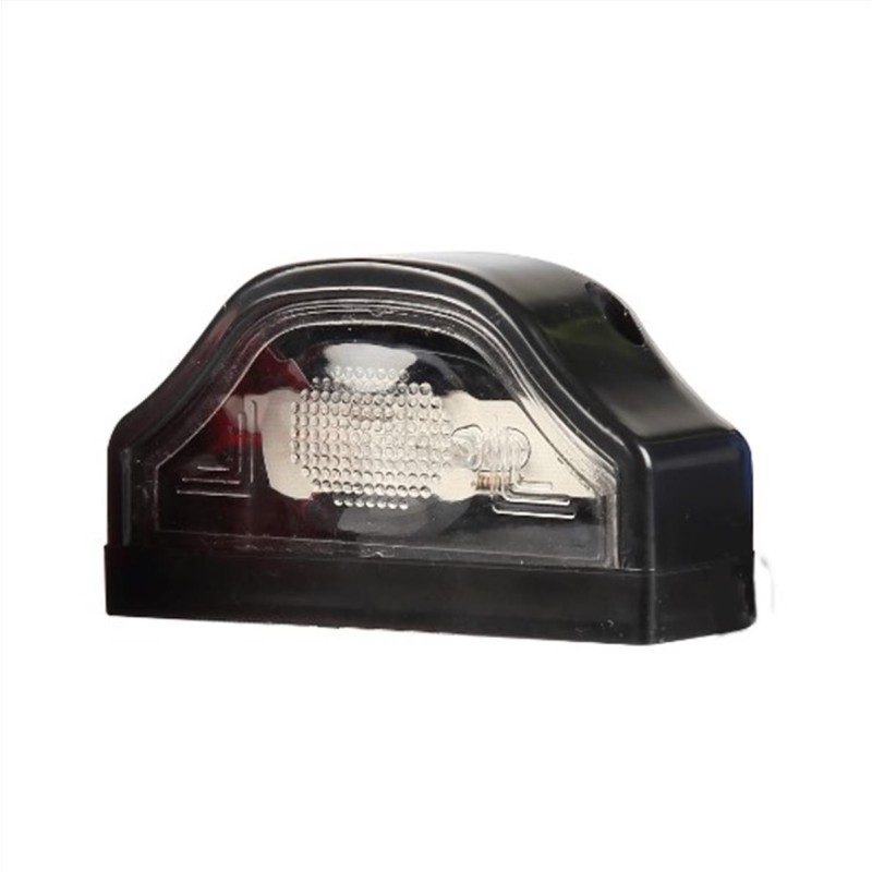 LED TAIL NUMBER PLATE BLACK OR RED