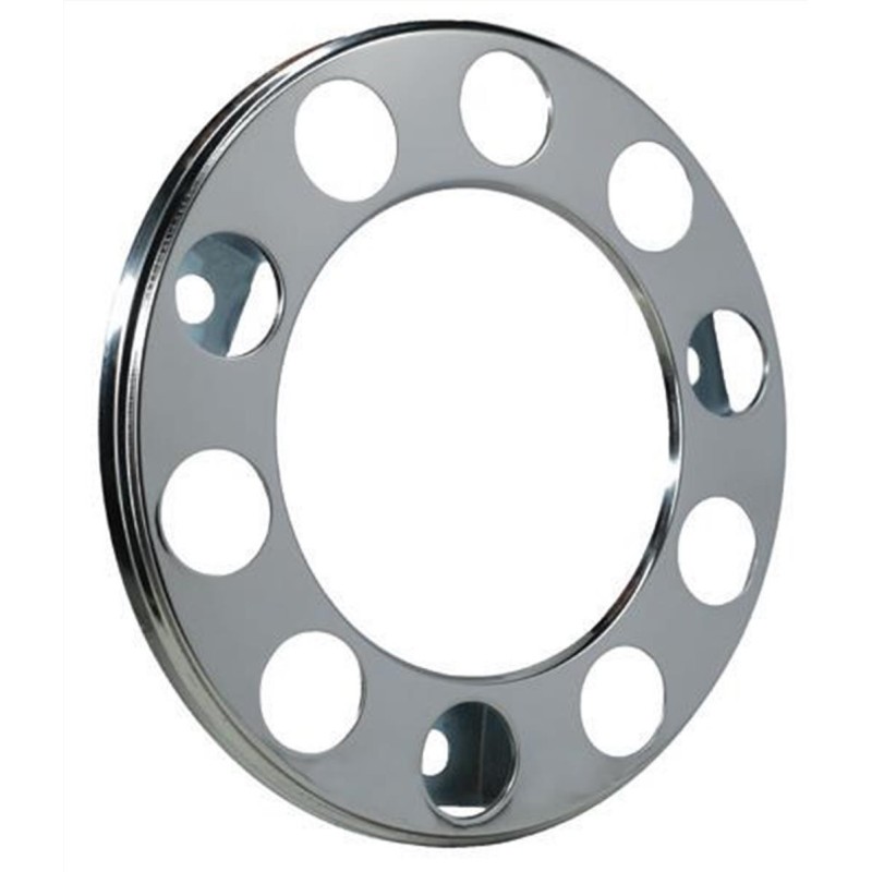 WHEEL COVER STAINLESS STEEL OPENED 22.5