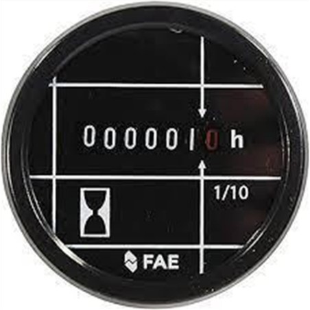 HOUR COUNTER 12/24V FAE D52mm