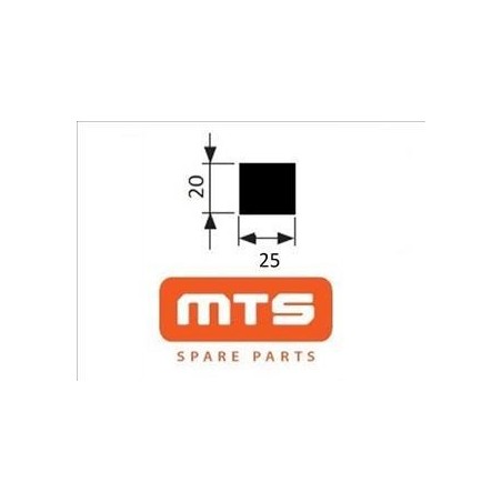 ΛΑΣΤΙΧΟ ΑΦΡΩΔΕΣ 25ΜΜ ΦΑΡΔΟΣ Χ 20ΜΜ ΠΑΧΟΣ