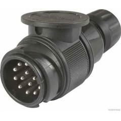 Wire plug (number of pins: 13, plug shape: bayonet/round, male)