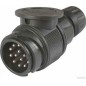 Wire plug (number of pins: 13, plug shape: bayonet/round, male)
