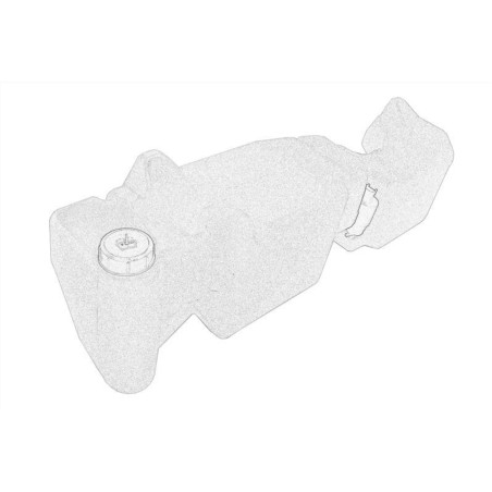 Washer tank fits IVECO