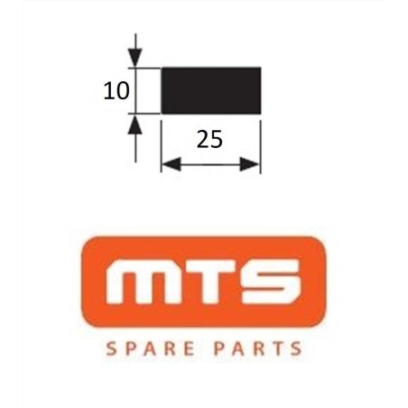 ΛΑΣΤΙΧΟ ΑΦΡΩΔΕΣ 25ΜΜ ΦΑΡΔΟΣ Χ 10ΜΜ ΠΑΧΟΣ